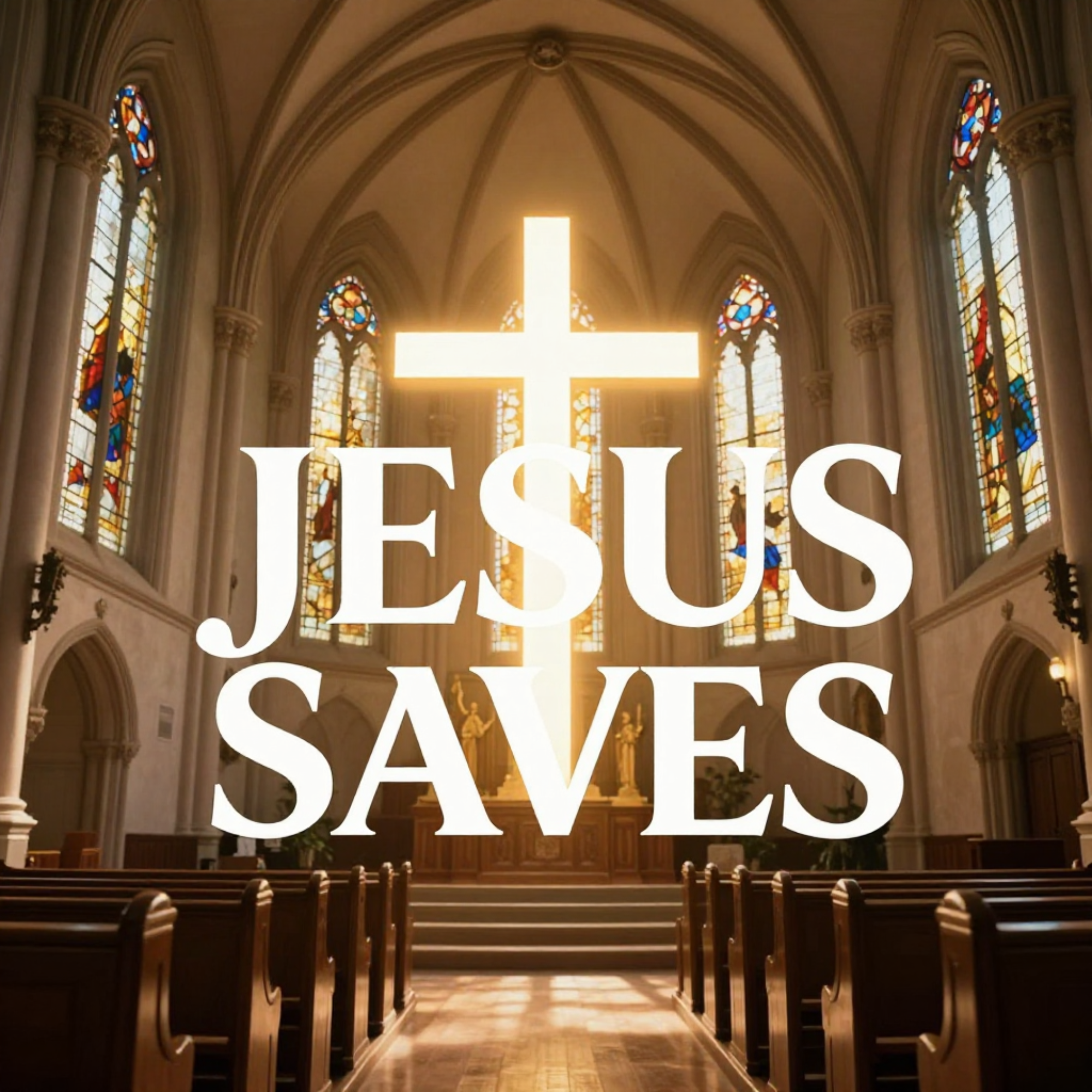 Jesus saves logo