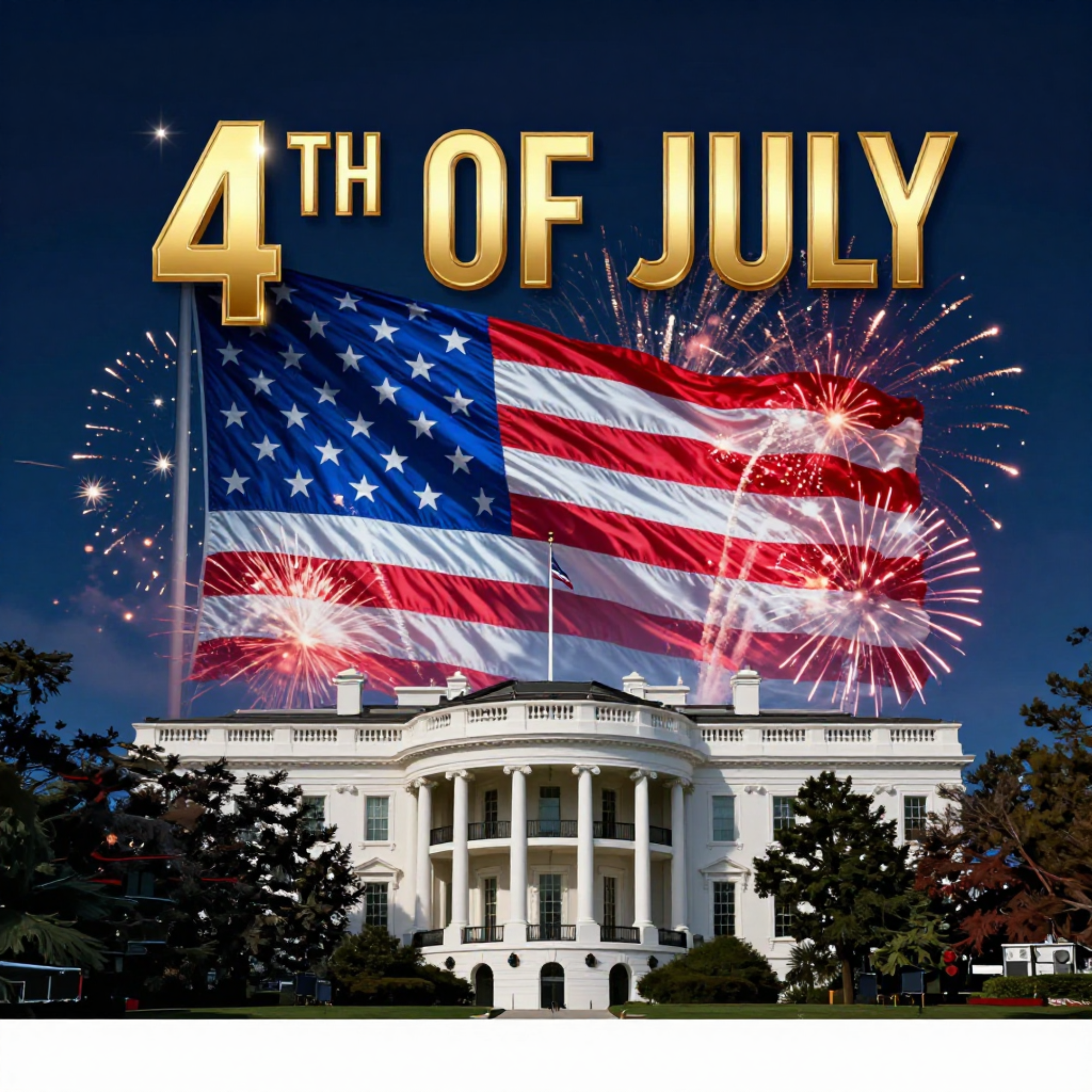 4th of July logo